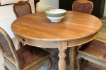Oak dining room table