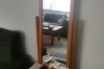 Chest of drawers, mirror with stand, gas canister