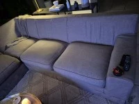 L shaped couch part 1, coffee table