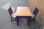 Chest of drawers, Kids Table, Two kids chairs