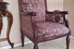Love seat 160 l x 70 w x 82 h, 2 pool loungers, 2 Armchairs need to be...
