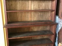 Wall Shelf, Two medium shelves - 1m x 1.2m, 4 Office chairs, Desk 1.2m...