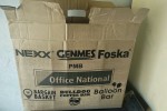 2 rocking chairs, 6 boxes