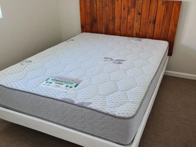 Double bed base and mattress