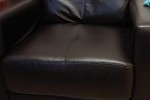 Queen size bed and matrass, 2 seater couch (2), 1 seater couch, Wooden...