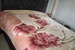 Queen bed, Headboard, Double door fridge, 3 seater couche, Coffee tabl...