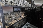 Workshop car spares, tools, shelving