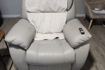 Queen bed, Front loader washing machine 9kg capacity, Fridge single d...