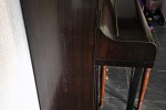 Wood upright piano
