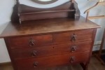 Chest of drawer, mirrored dresser