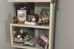 Queen bed matress & base, Fridge, Desk, Shelf, Shoe rack, TV Unit, Sam...