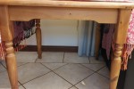 Queen size bed and matrass, 2 seater couch (2), 1 seater couch, Wooden...