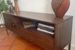 Couch, Large desk, Small desk, Bicycle, Bookcase, Tv stand, Wooden box...