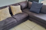 L-shaped couch