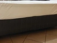 Queen size bed and matrass, 2 seater couch (2), 1 seater couch, Wooden...