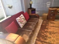 3 seater couch, 3 seater couch, 2 x single seater chairs, Small single...