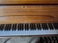 R Muller upright piano