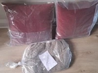 Head Board, pillows (2), Bedding