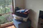 Quees size bed, 1 large sofa, fridge, washing machine, Large mirror, m...