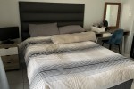 Double bed, Lounge suite, Desk, Table and chairs