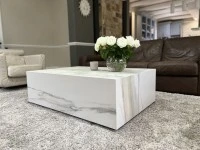 Marble coffee table