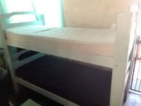 X2 - Double bed with mattress, X2 - single beds with mattress, X1 - Ca...