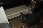 Queen Size Bed, Fridge, Computer Desk, Desk Chair, Armchair