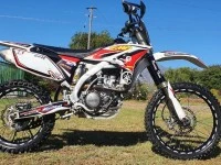 Motorcycle Yamaha yz250f 2010