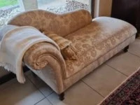 Love seat 160 l x 70 w x 82 h, 2 pool loungers, 2 Armchairs need to be...