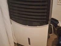 Fridge 1.4m, Microwave, Two plate induction stove, Air cooler, 3 pots,...