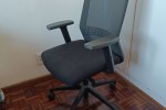 Box of assorted items (4), Duffle Bag, Office Chair, Flat Pack Desk, S...