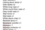 2 bedroom flat move