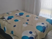 Double bed, Single fridge, 13kg washing machine, Microwave 26 litres, ...