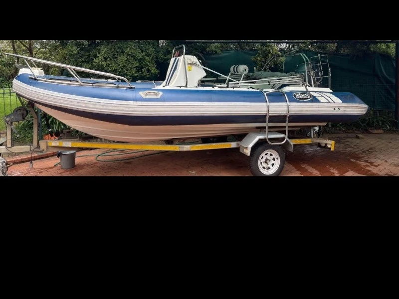 Inflatable boat 5m semi rigid