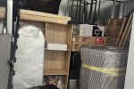 Double bed, Bar fridge, Washing machine, Sofa