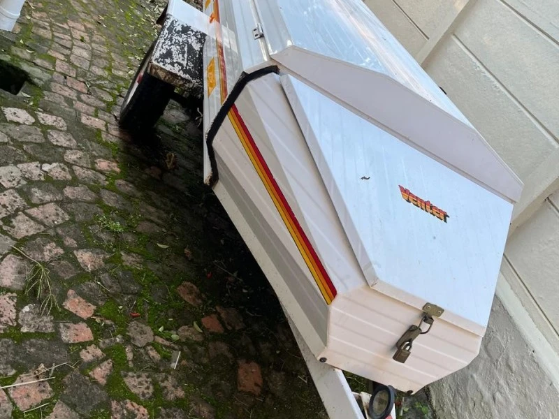 Small luggage trailer