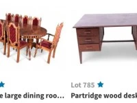 Dining Room table plus 10 chairs, Study table