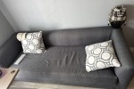 Queen Bed and base XL, 3 seater couch, 55 inch tv and sound bar, Gamin...