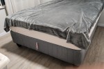 Queen bed, Front loader washing machine 9kg capacity, Fridge single d...