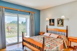 Queen bed with headboard with 2 side tables