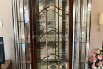 Glass display cabinet