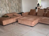 3 seater couch, day bed, ottoman, 2 side tables