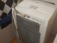 Double side by side door Fridge, roughly 1.8m high, washing machine 8k...