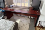 King size bed, Desk, 3 seater couch, 2 seater couch