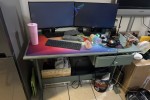 Double bed, Fridge, Washing Machine, Couch, Desk, Large Dresser, Desk,...