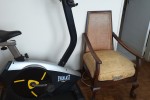 Double bed, Lounge chair, Lounge chair, Vector exercise bike