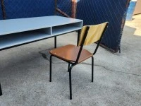 School desks, school chairs