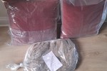 Head Board, pillows (2), Bedding
