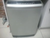 Bed, Washing machine, Lose bags