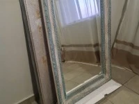 Queen size bed frame and mattress, Hisense 350L Combi Fridge Water Dis...